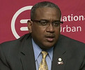 Allie Braswell, head of the Central Florida Urban League, announced Monday he's dropping out of the race for state CFO. C-SPAN photo.