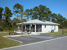 Glamorous camping or glamping in Florida would include this cabin at Topsail Hill State Park. DEP supports legislation allowing low impact activities such as glamping at aquatic preserves. Photo courtesy of DEP.