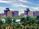 This is an artist's rendering of the proposed nuclear plant in Levy County that Progress Energy, then Duke Energy, said would be built. File graphic from Progress Energy.