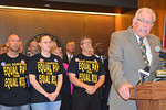 Sen. Greg Evers, chairman of the Senate Criminal Justice Committee, supports efforts to include pay raises for prison officers in the state budget. Photo by Bill Cotterell.