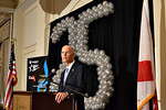 Gov. Rick Scott speaks Wednesday evening at the presentation ceremony for the 25th annual Prudential-Davis Productivity Awards, recognizing extra effort by state employees. Photo by Bill Cotterell.