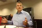 Sen. Don Gaetz Tuesday discussed his plans for the Senate with reporters. The Niceville Republican is in line to be Senate President after the November election. Photo Credit: Bill Cotterell.